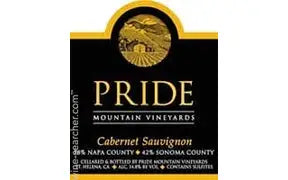 Pride Mountain Vineyards 2013 Cabernet Sauvignon