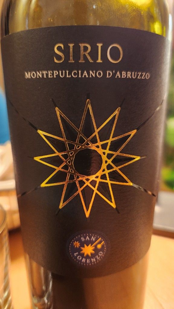 San Lorenzo "Sirio" Montepulciano d'Abruzzo - Taylor's Wine Shop