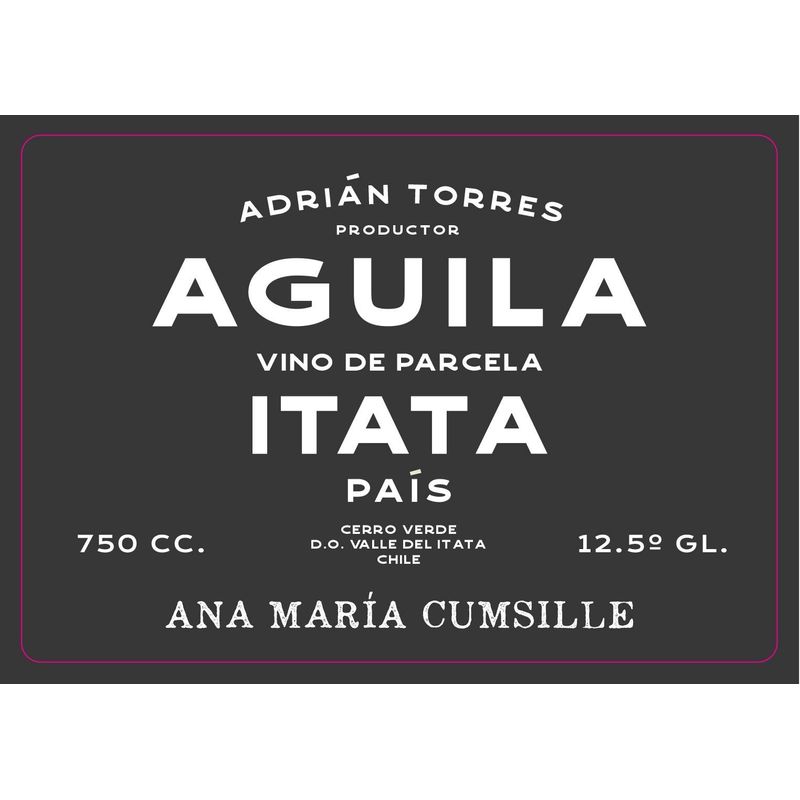 Ana Maria Cumsille Adrian Torres 2023 'Aguila' Pais
