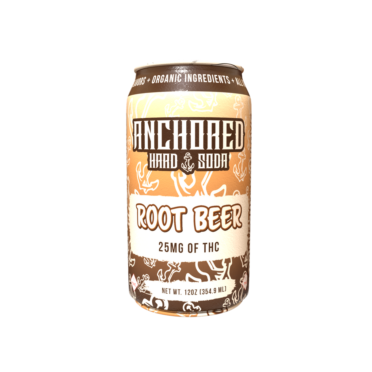 Anchored Brewing Hard Soda 25mg Root Beer