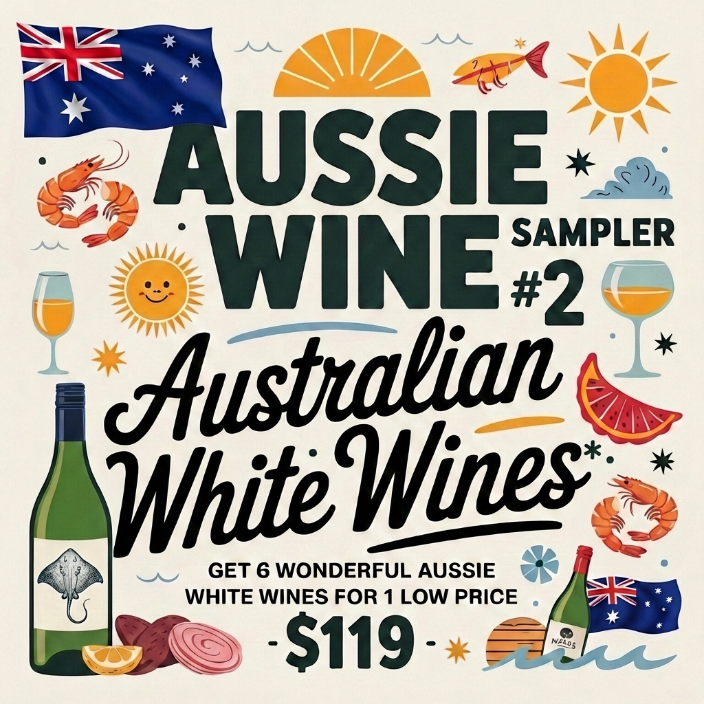 Aussie Wine Sampler #2- Australian Whites* 2026 - Taylor's Wine Shop