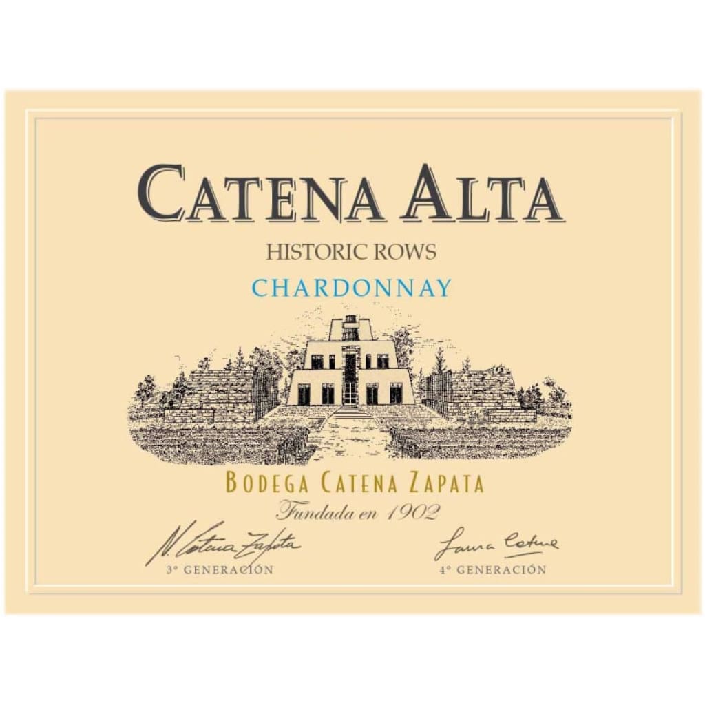 Catena 2019 Catena Alta Historic Rows Chardonnay Wine