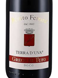 Benito Ferrara 2022 "Terra D'uva" Greco Di Tufo