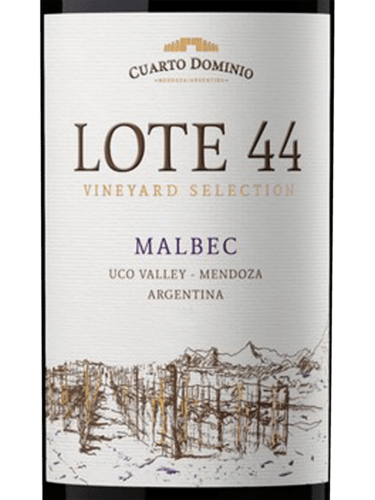 Bodega Cuarto Dominio "Lote 44" Malbec