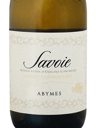 Jean Perrier et Fils Cuvee Gastronomie Savoie Abymes - Taylor's Wine Shop