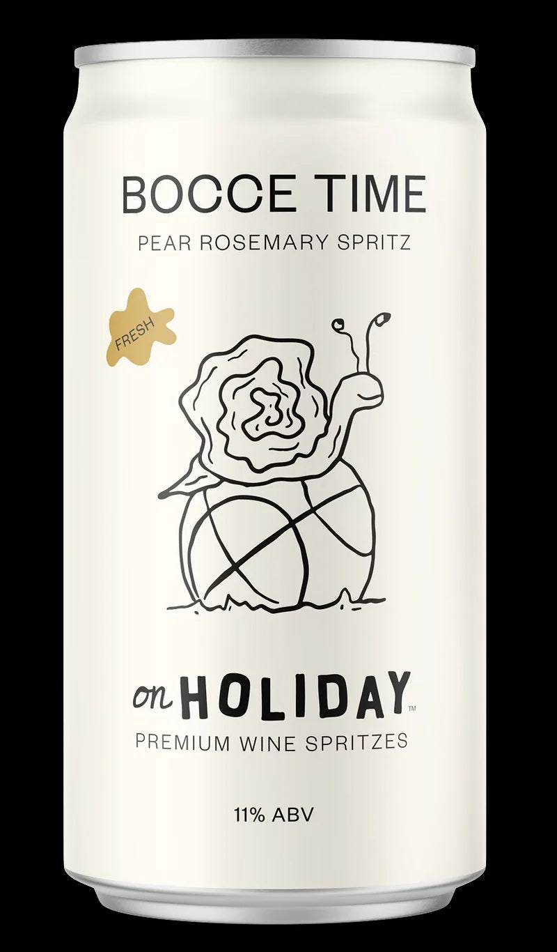 On Holiday "Bocce Time" Pear & Rosemary Spritz
