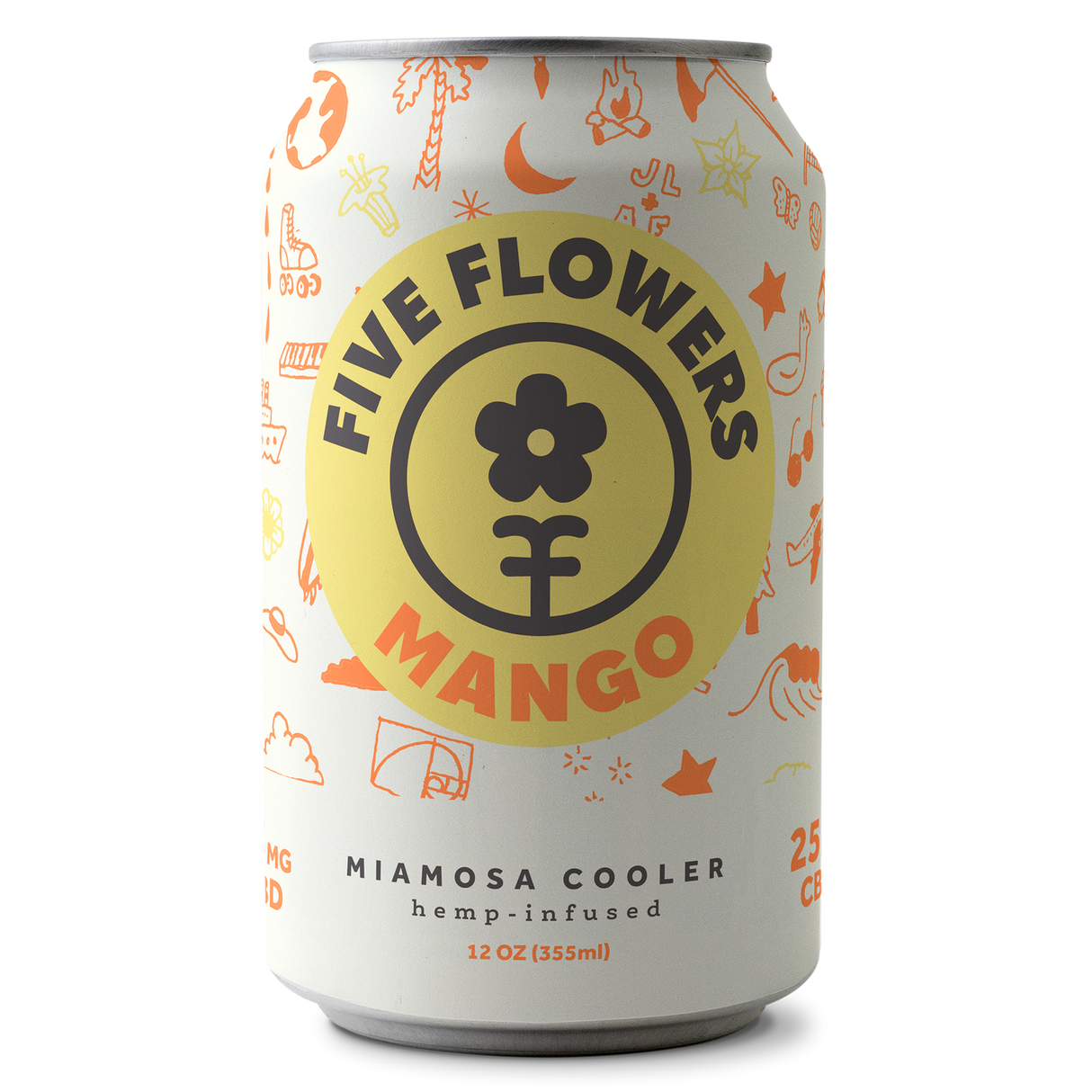 Five Flowers 25mg CBD Mango