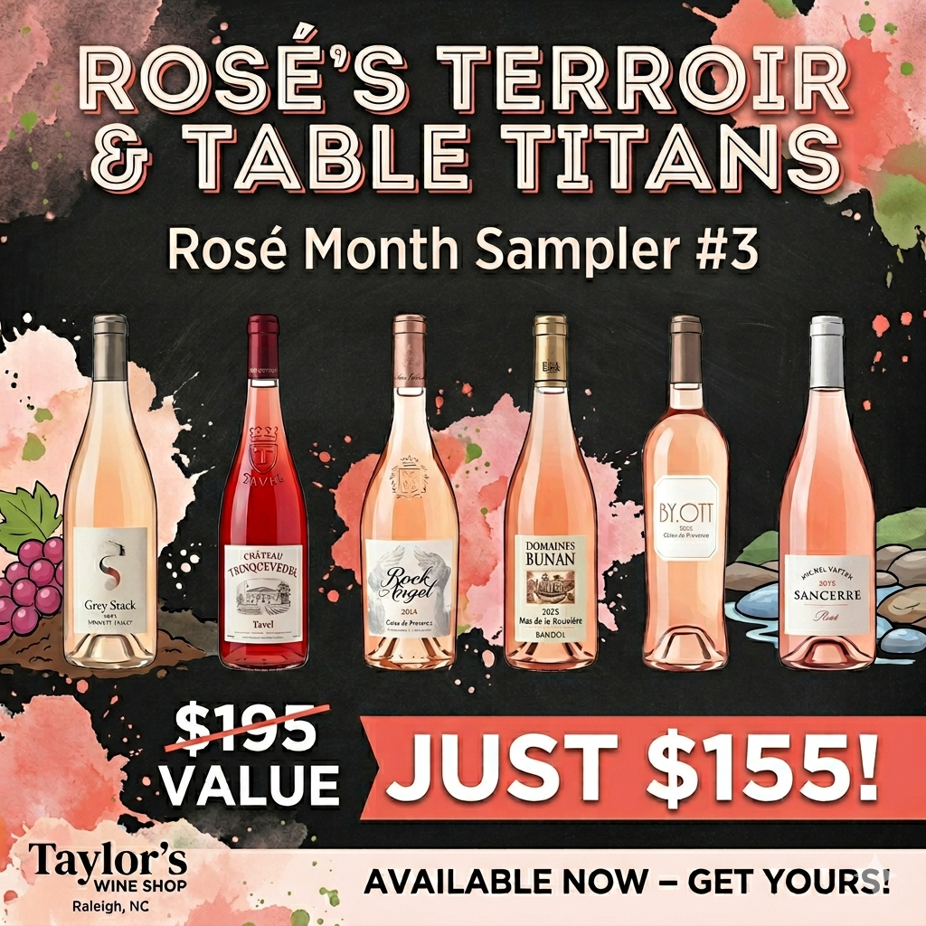 Rosé Month 6-pack Sampler #3 - Rosés Table & Terroir Titans