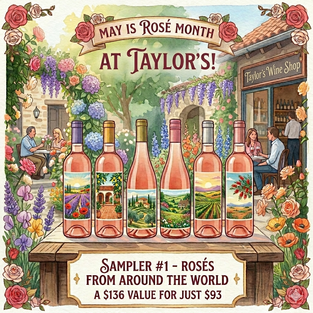 Rosé Month 6-pack Sampler #1 - Rosés Around The World 2026