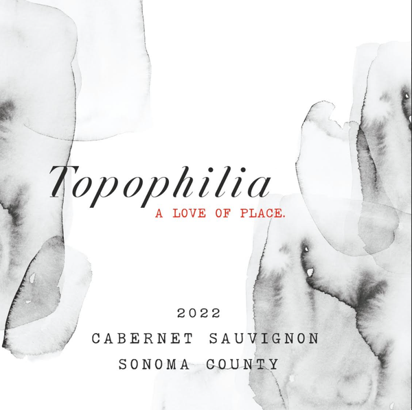 Topophilia 2022 Sonoma County Cabernet Sauvignon
