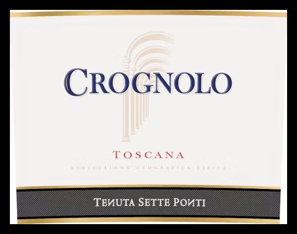 Sette Ponti 2022 "Crognolo" Toscana