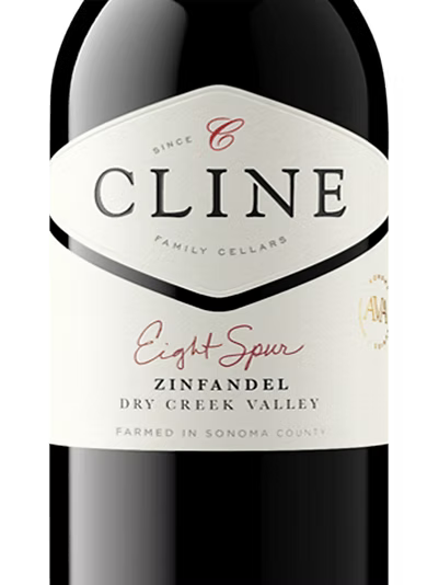 Cline "Eight Spur" 2022 Dry Creek Valley Zinfandel