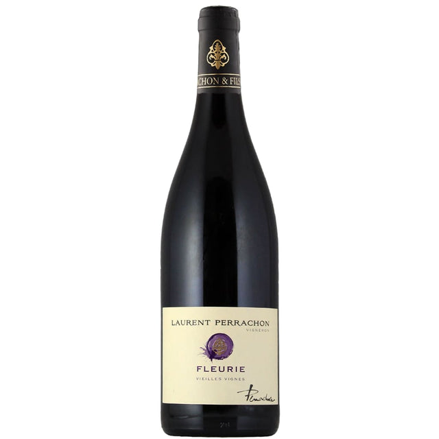 375ml (Half Bottle) Laurent Perrachon Fleurie 2022 Vieilles Vignes Wine