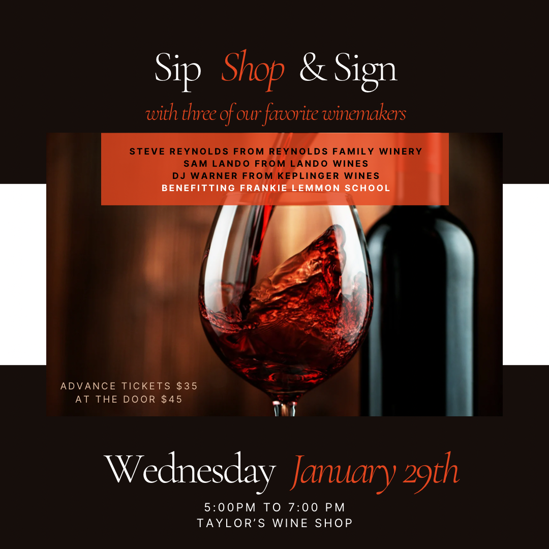 Sip, Shop & Sign Tickets - January 29th, 2025