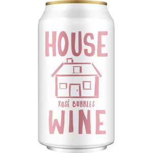 House Wine Rosé Bubbles 12oz Can