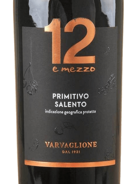 Varvaglione 2023 "12 e Mezzo" Primitivo del Salento