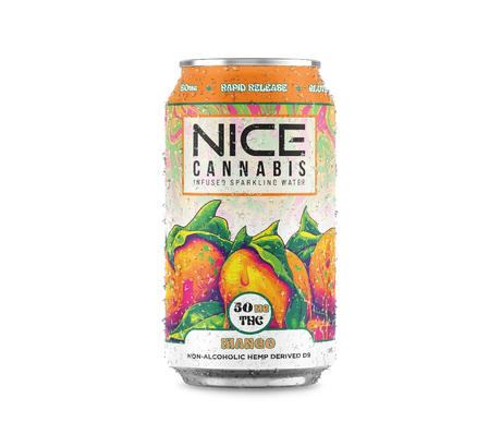 NICE 50mg Mango Seltzer - Taylor's Wine Shop