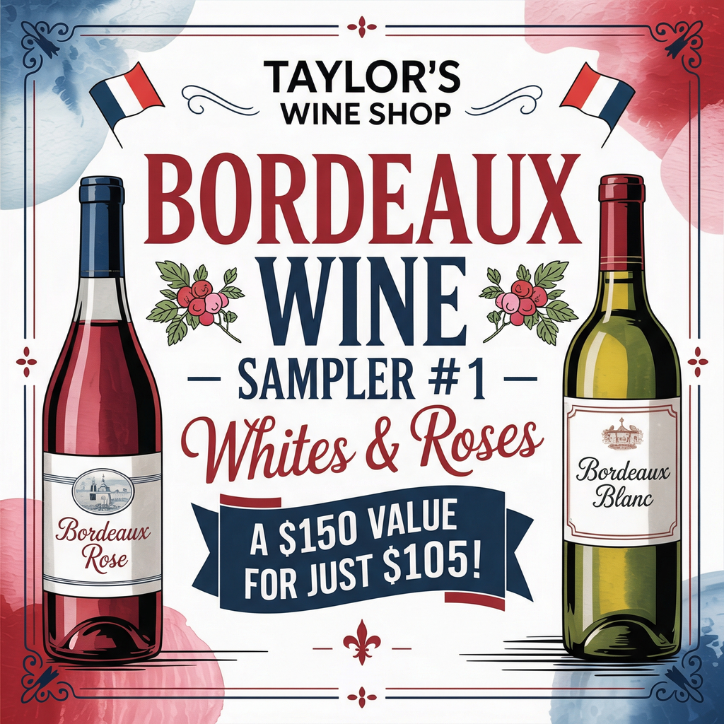 Bordeaux Month 2026 Sampler #1 - Bordeaux Whites and Roses