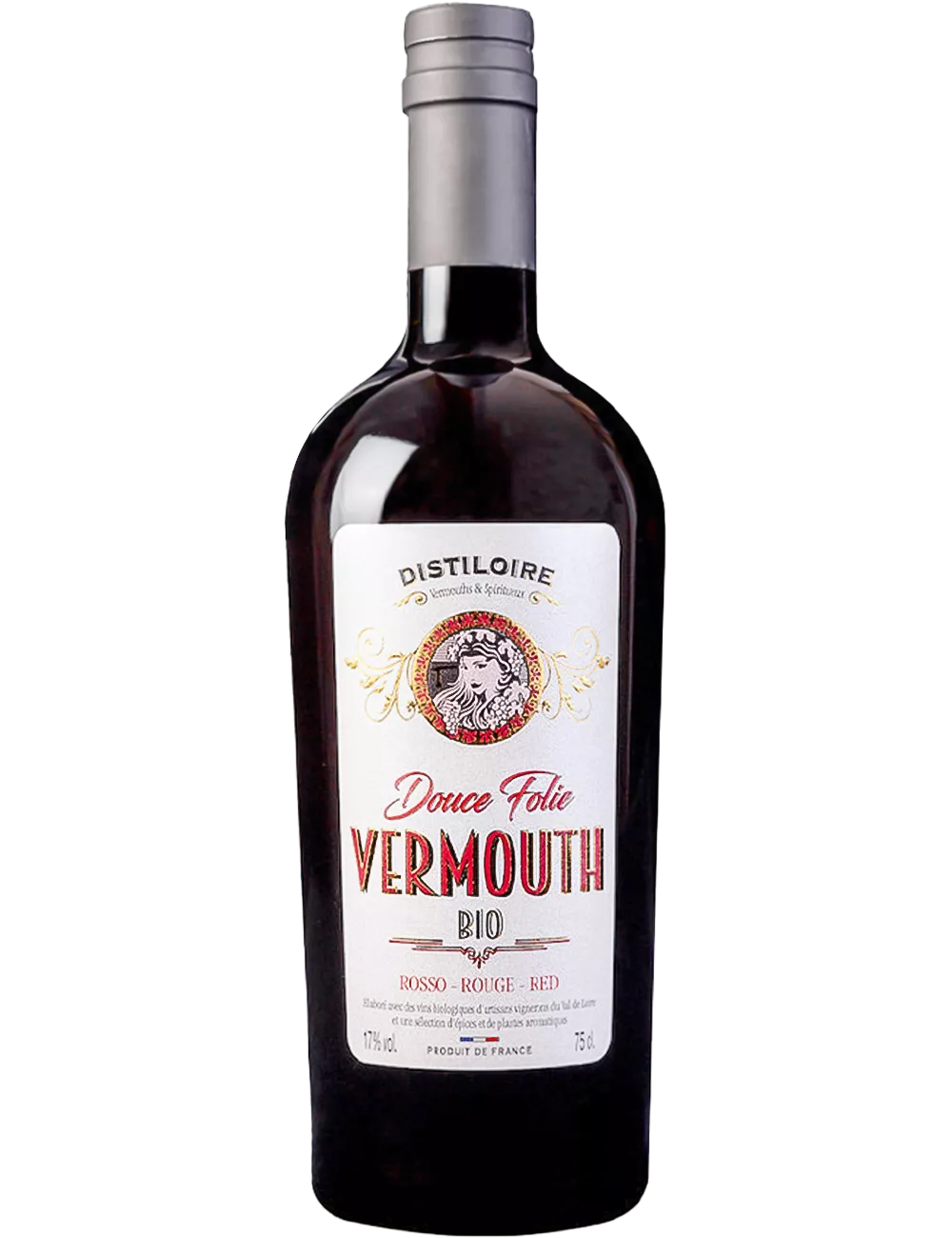 Distiloire Vermouth Douce Folie Bio Rouge