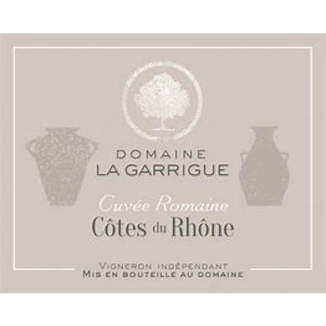 Domaine la Garrigue 2021 ’Cuvee Romaine’ Cotes du Rhone Red Wine