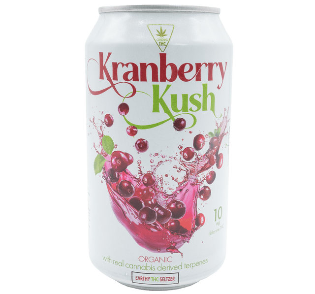 Earthy 10mg Kranberry Kush Seltzer - Taylor's Wine Shop