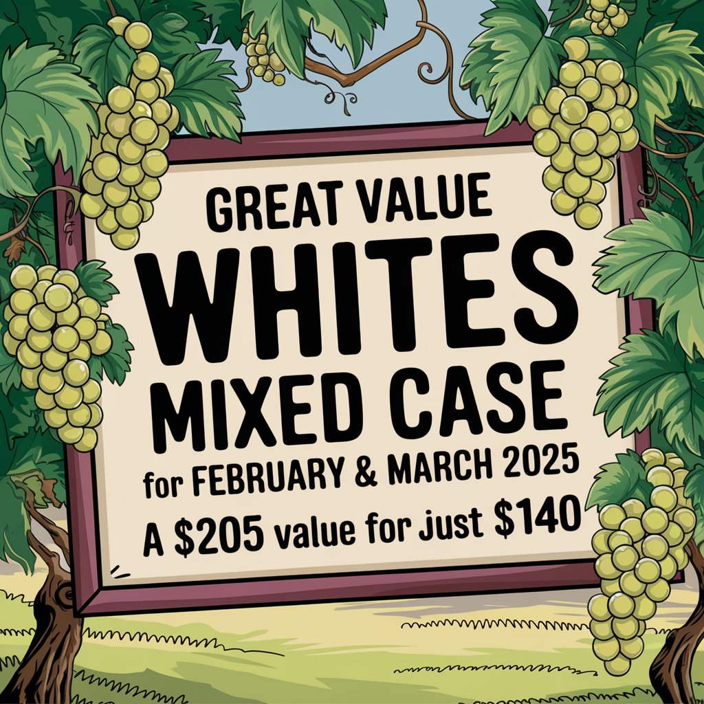 Great Value Whites Mixed Case - Feb/Mar 2025