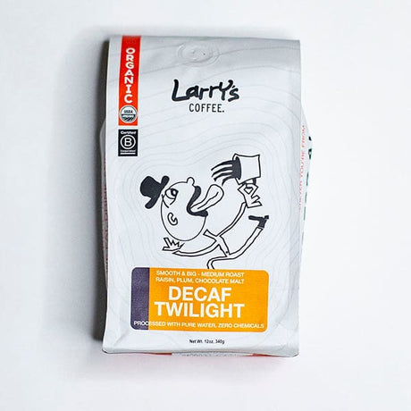 Larry's Coffee-  Decaf Twilight Coffee 12oz - Taylor's Wine Shop