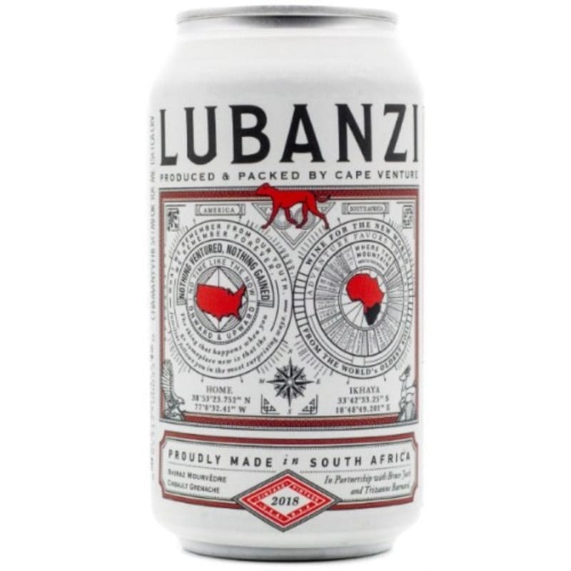 Lubanzi Red Blend - 355ml Can Wine