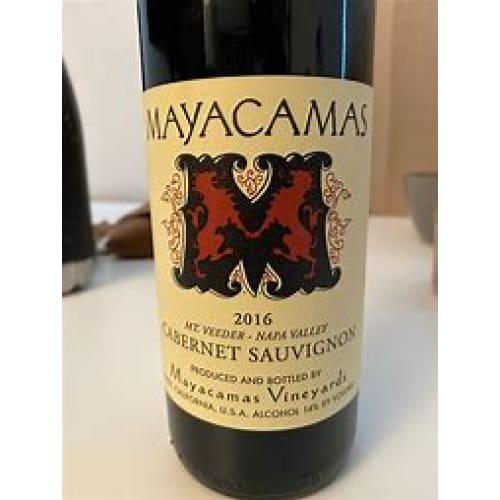 Mayacamas Vineyards 2016 Mt. Veeder Cabernet Sauvignon Wine