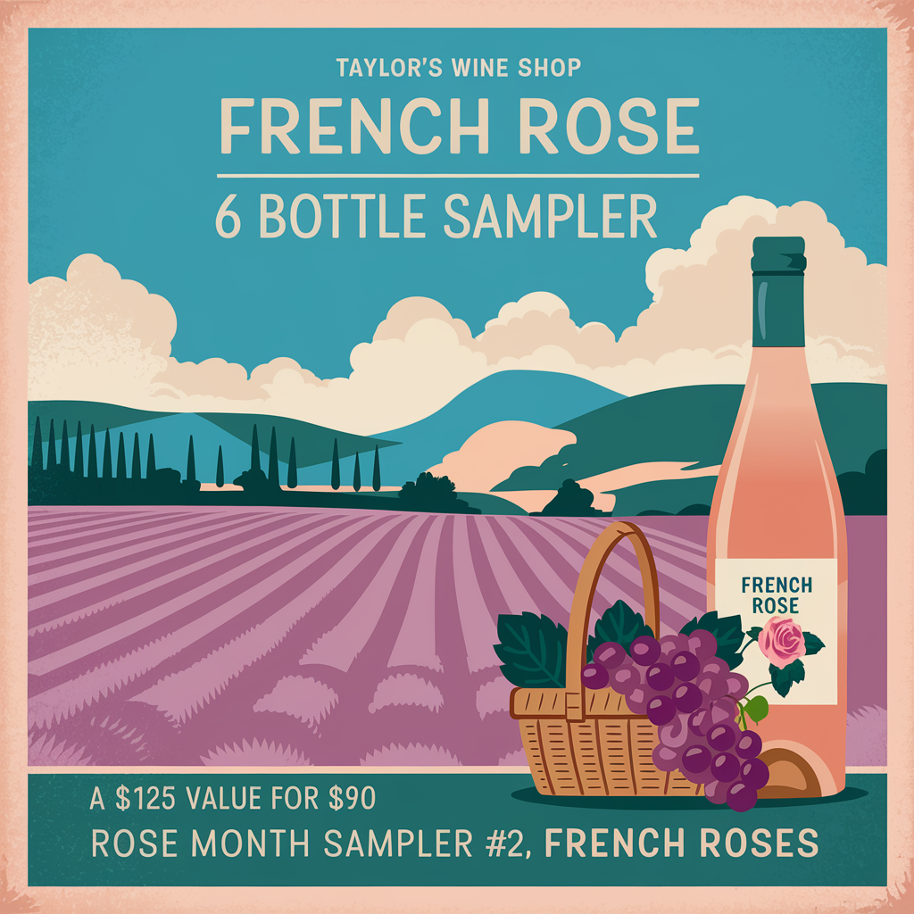 Rosé Month 6-pack Sampler #2 - French Roses 2026