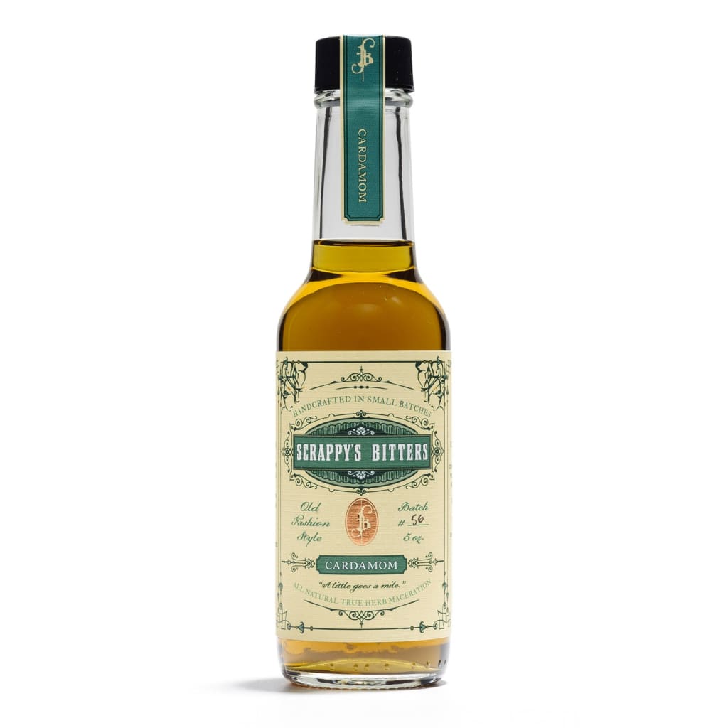 Scrappy’s Cardamom Bitters (5 oz) Cocktail Mixer