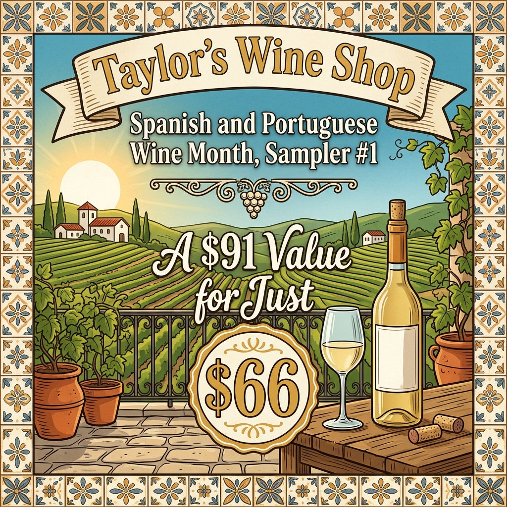 Spanish & Portuguese Sampler #1 - White, Rose & Bubbly Values