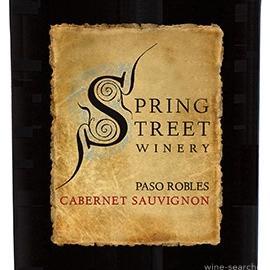 Spring Street Winery 2022 Paso Robles Cabernet Sauvignon