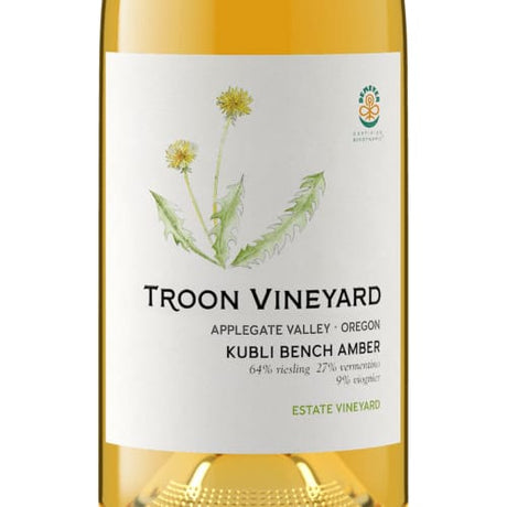 Troon Vineyard 2020 Kubli Bench Amber Wine