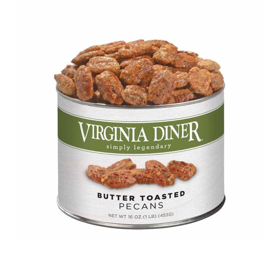 Virginia Diner Butter Toasted Pecans 9oz 9oz Peanuts