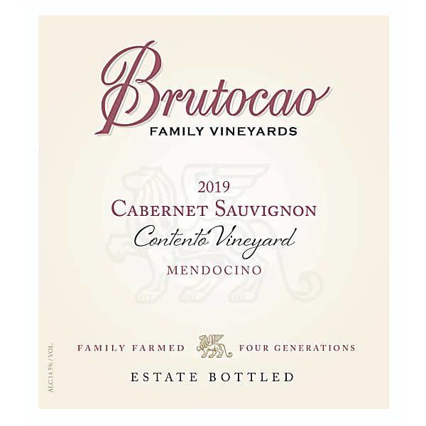 Brutocao 2019 Contento Vineyard Cabernet Sauvignon - Taylor's Wine Shop
