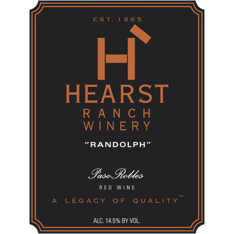 Hearst Ranch 2017 Randolph Paso Robles Red Blend Wine