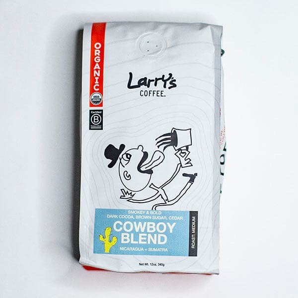 Larry's Coffee - Cowboy Blend 12oz - Taylor's Wine Shop