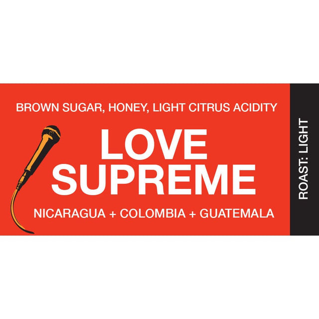 Larry's Coffee - Love Supreme 12oz - Taylor's Wine Shop