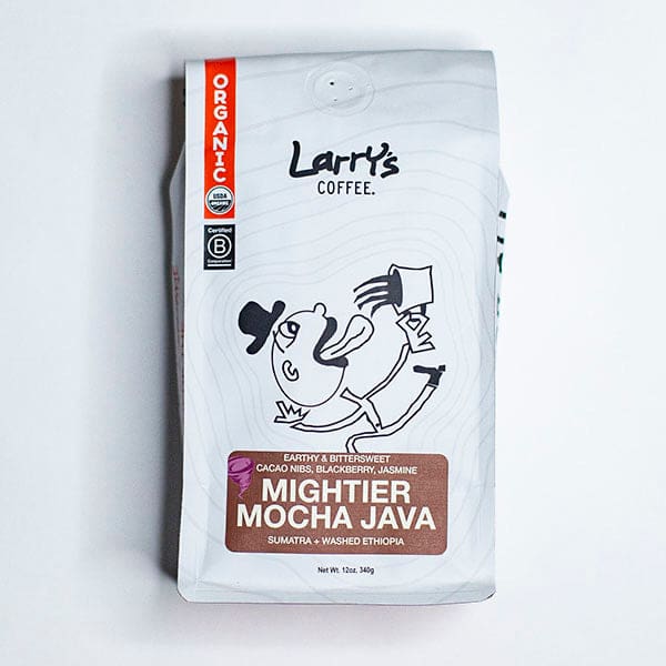 Larry's Coffee - Mightier Mocha Java 12oz - Taylor's Wine Shop