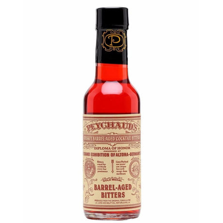 Peychaud's Whiskey Barrel Aged Aromatic Bitters (5oz) - Taylor's Wine Shop