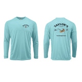 Taylor’s UPF Sun Shirts Small / Aqua Blue Shirts